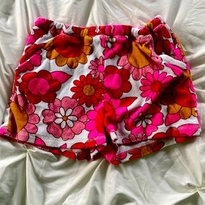 Mini Boden girls terry shorts size 11y